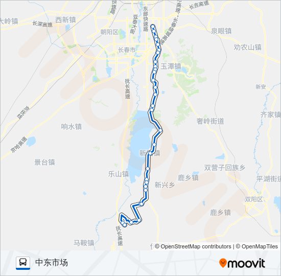 公交350路的线路图