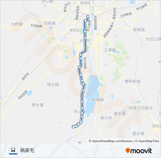 352路 Bus Line Map