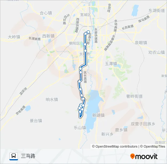 353路 Bus Line Map
