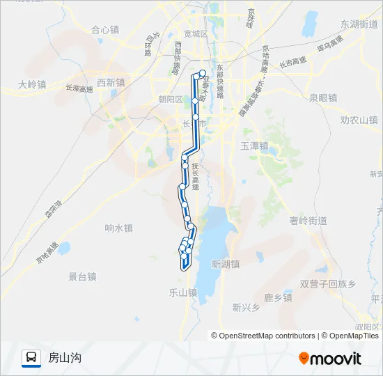 353路 Bus Line Map