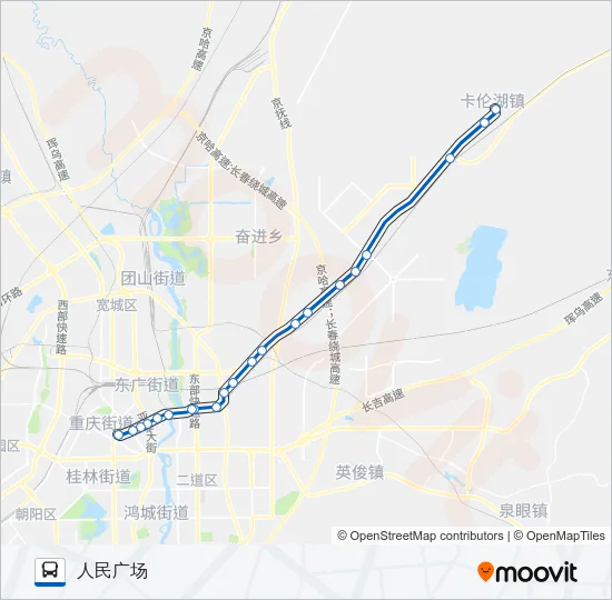 354路 Bus Line Map