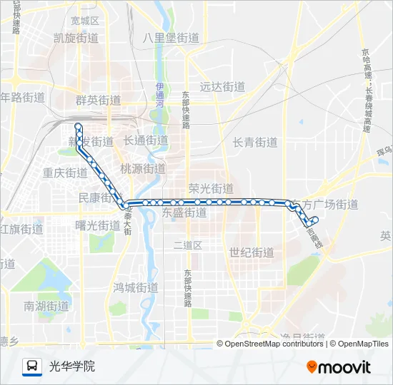 361路 Bus Line Map
