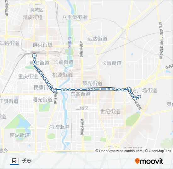361路 Bus Line Map