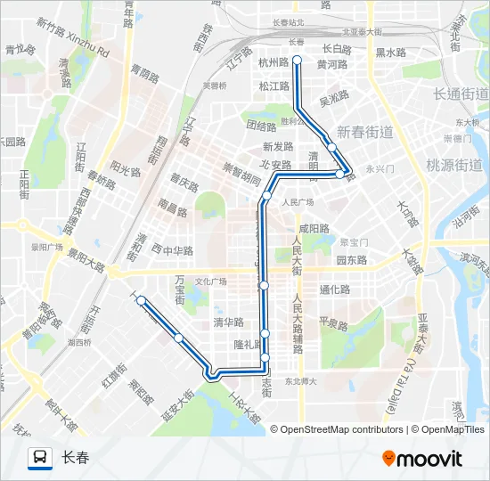 363路 Bus Line Map