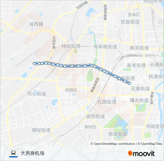 364路 Bus Line Map