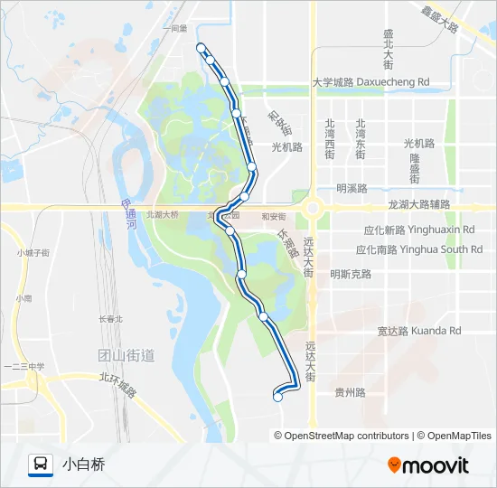 372路 Bus Line Map