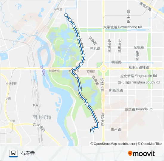 372路 Bus Line Map