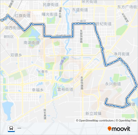 公交120正路的线路图