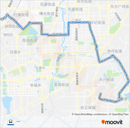 120正线 Bus Line Map