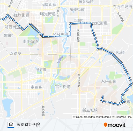 公交120正路的线路图