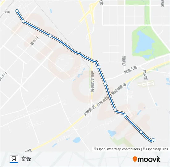 133B路 Bus Line Map