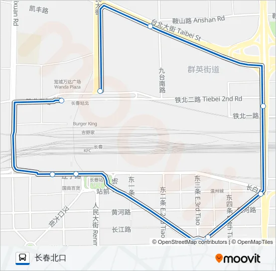 178环路 Bus Line Map