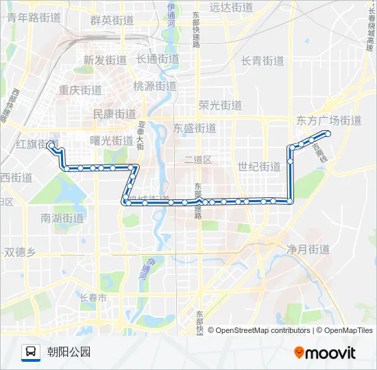 218A路 Bus Line Map