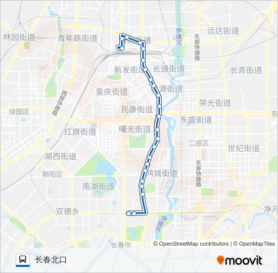 88路夜班 Bus Line Map