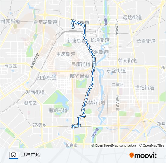 公交88夜班路的线路图