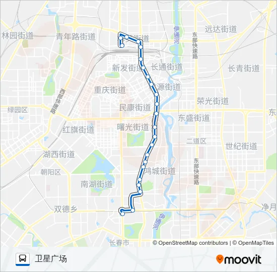 88路夜班 Bus Line Map