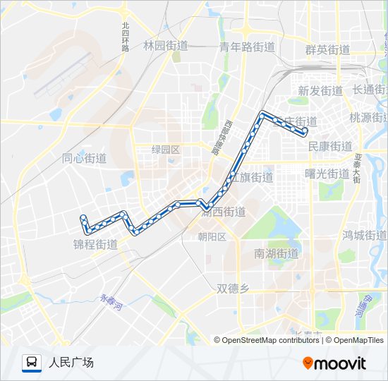 119路夜班 Bus Line Map