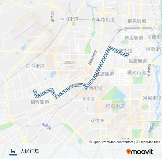 119路夜班 Bus Line Map