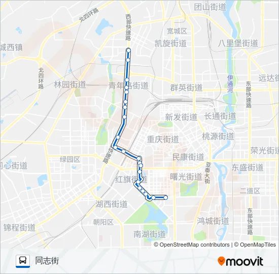 229路B线 Bus Line Map