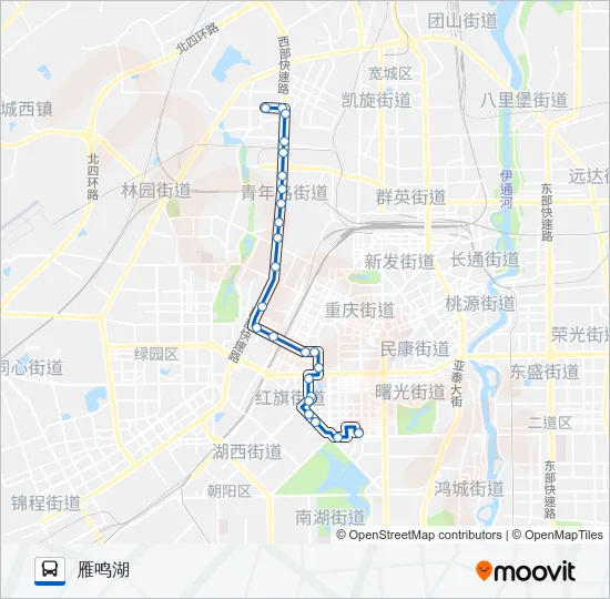 229路B线 Bus Line Map