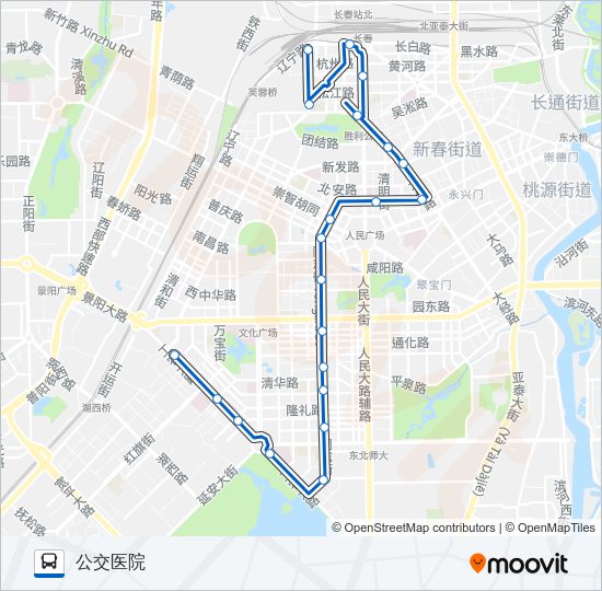 362路夜班 Bus Line Map