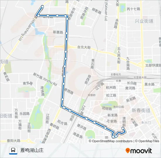 22(322)路 Bus Line Map