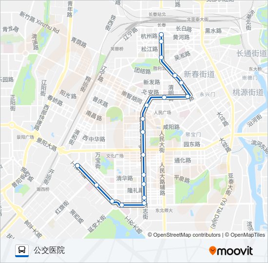 362路夜间通宵 Bus Line Map