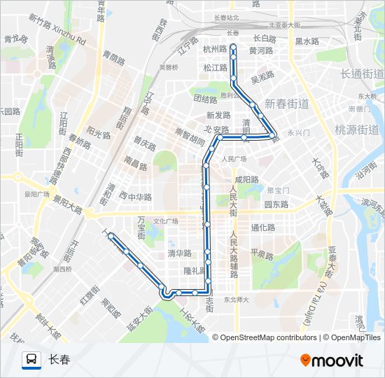 公交362夜间通宵路的线路图