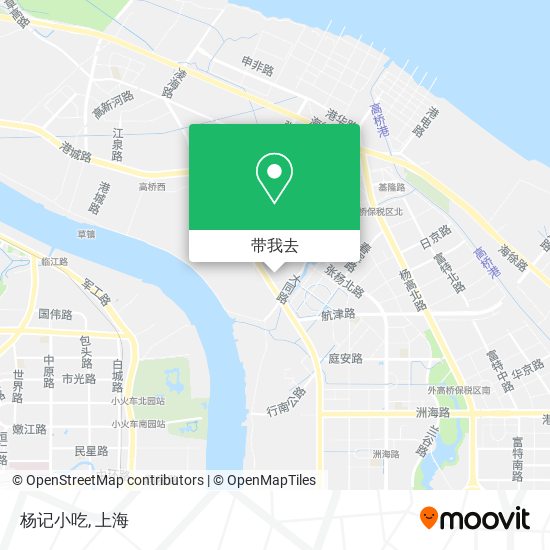 杨记小吃地图