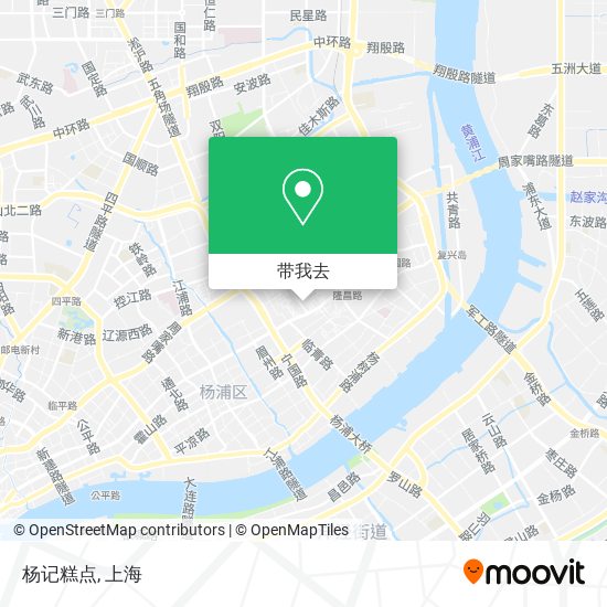 杨记糕点地图