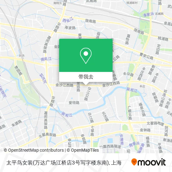 太平鸟女装(万达广场江桥店3号写字楼东南)地图
