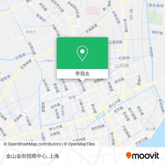 金山金街招商中心地图