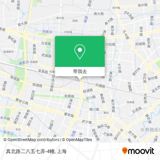 真北路二八五七弄-4幢地图