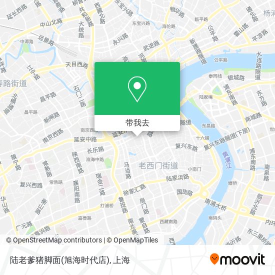 陆老爹猪脚面(旭海时代店)地图