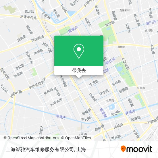 上海岑驰汽车维修服务有限公司地图