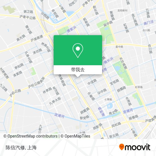 陈信汽修地图