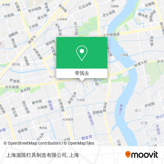 上海滬陈灯具制造有限公司地图