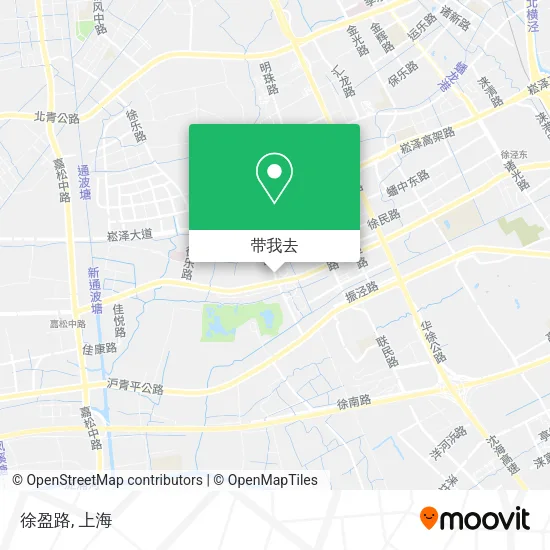 徐盈路地图