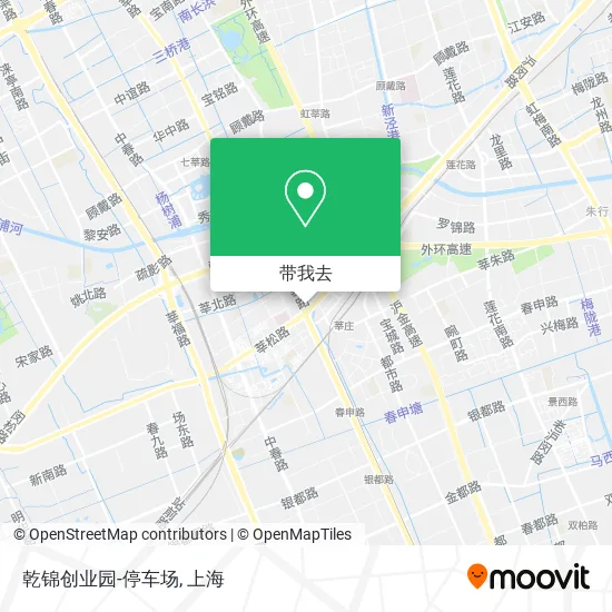 乾锦创业园-停车场地图