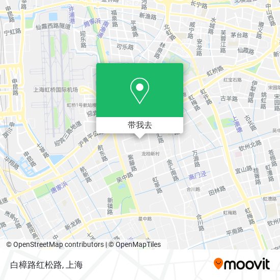 白樟路红松路地图
