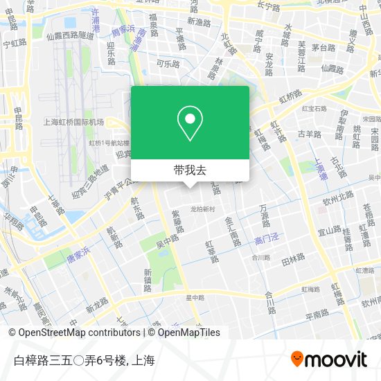 白樟路三五〇弄6号楼地图