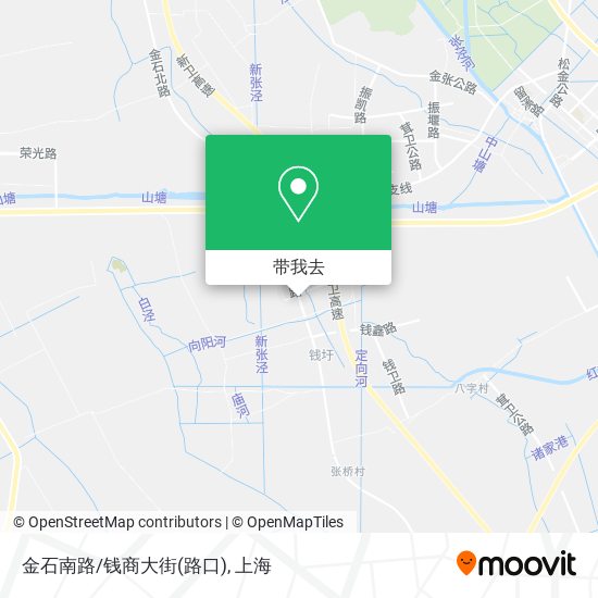 金石南路/钱商大街(路口)地图