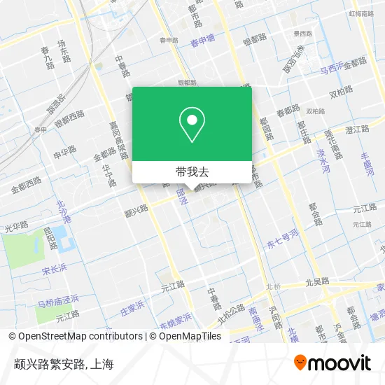 颛兴路繁安路地图