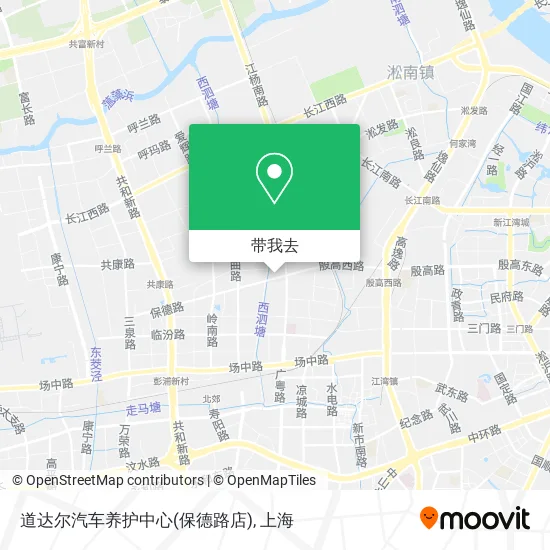 道达尔汽车养护中心(保德路店)地图