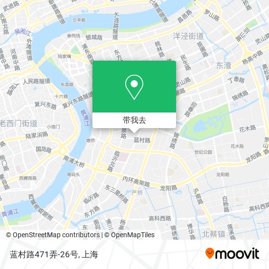 蓝村路471弄-26号地图