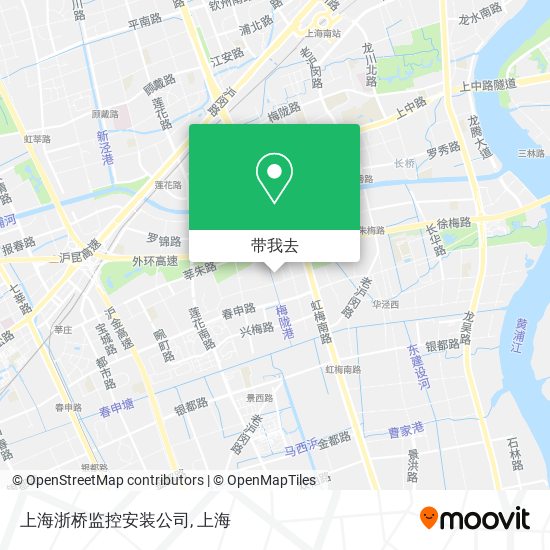 上海浙桥监控安装公司地图