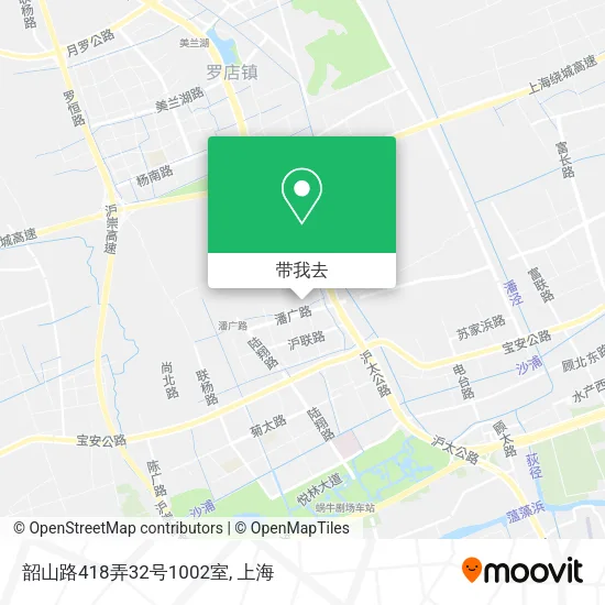 韶山路418弄32号1002室地图