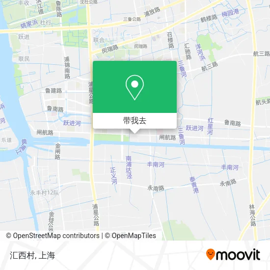汇西村地图