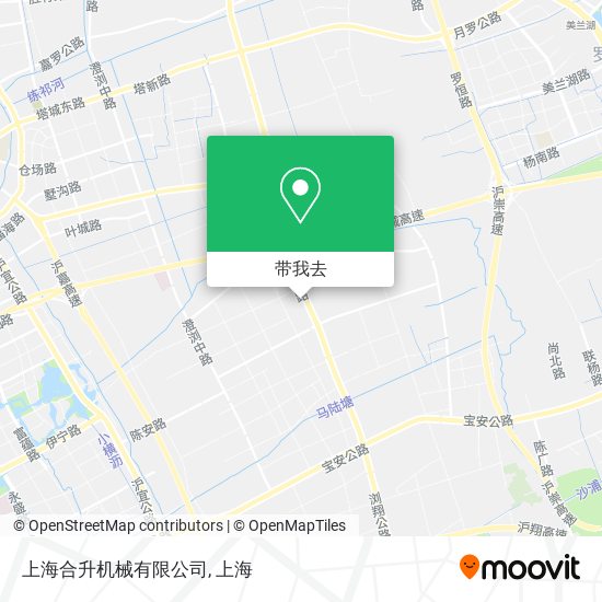 上海合升机械有限公司地图