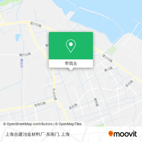 上海合建冶金材料厂-东南门地图